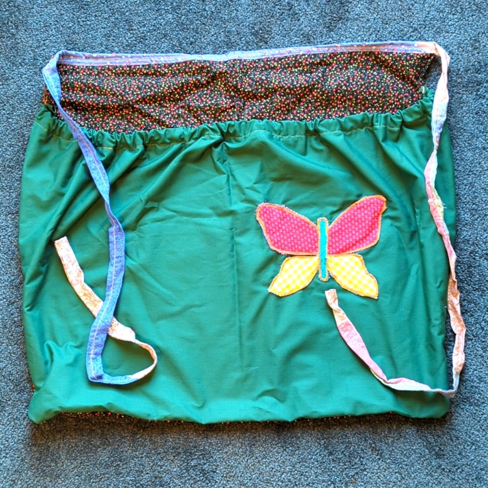 Hand Crafted Harvest Apron Large Pocket!